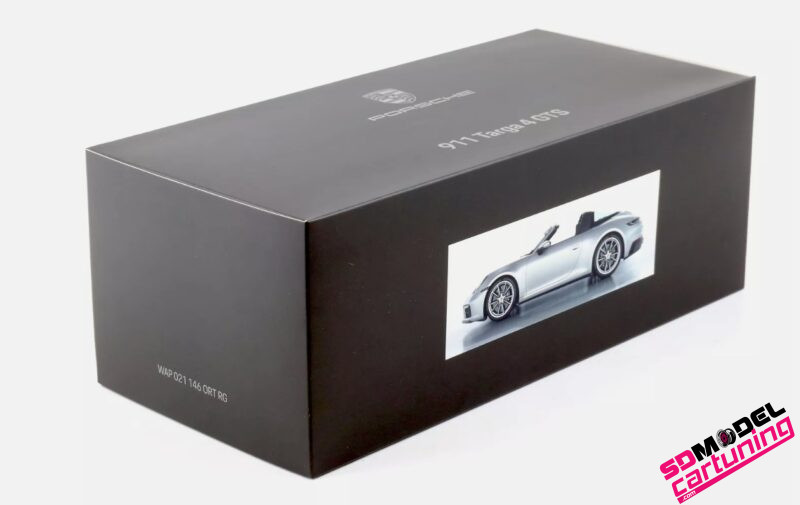 1:18 Porsche 911 992 Targa 4 GTS - 2021 - Zilver Metallic - immagine 8