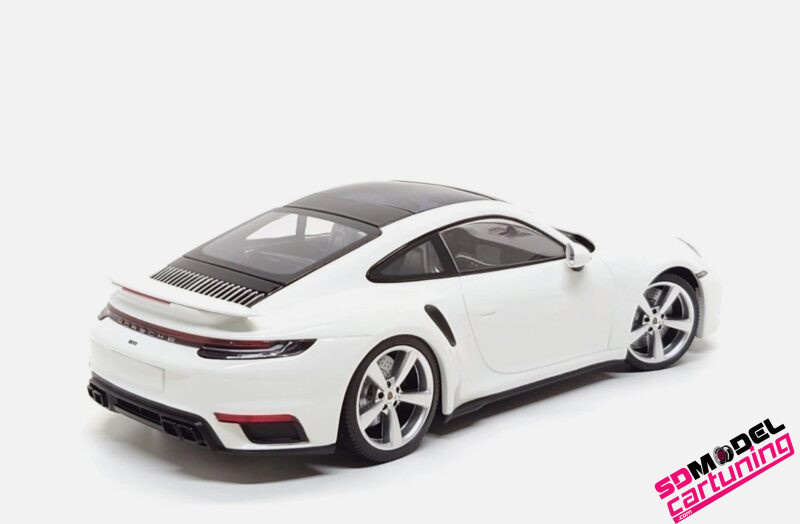 1:18 Porsche 911 992 Turbo S - 2021 - Wit - Afbeelding 6