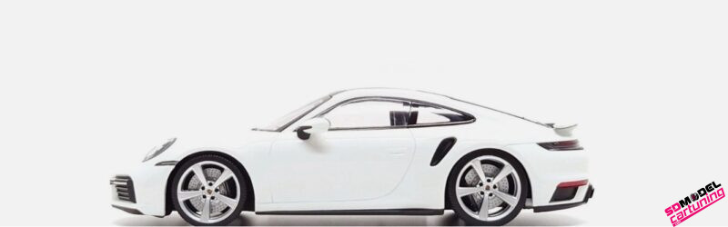 1:18 Porsche 911 992 Turbo S - 2021 - Wit - Afbeelding 3