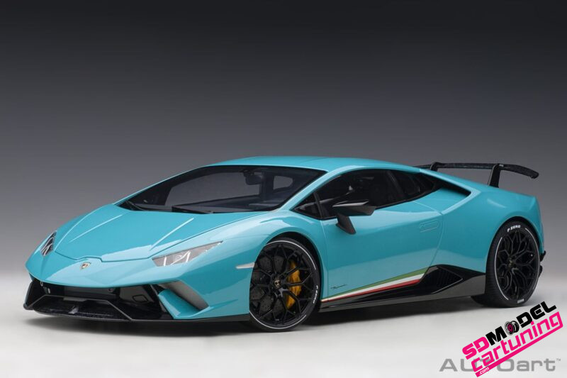 1:12 Lamborghini Huracán Performante - Blauw Metallic.