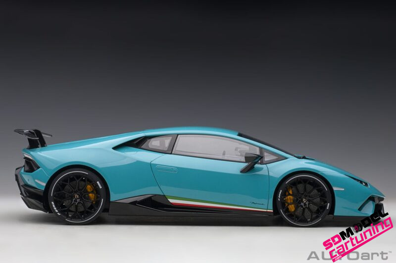 1:12 Lamborghini Huracán Performante - Blauw Metallic. - Afbeelding 6