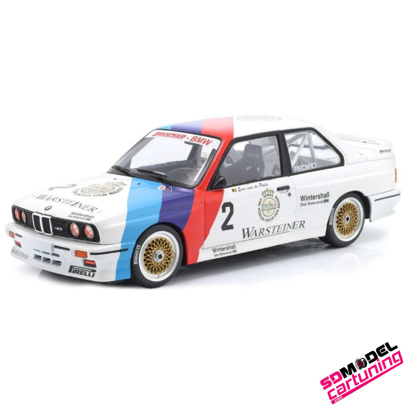 1:18 BMW E30 M3 #2 - DTM Champion 1987 - E. van der Poele - Afbeelding 2