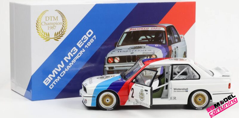 1:18 BMW E30 M3 #2 - DTM Champion 1987 - E. van der Poele - Afbeelding 5