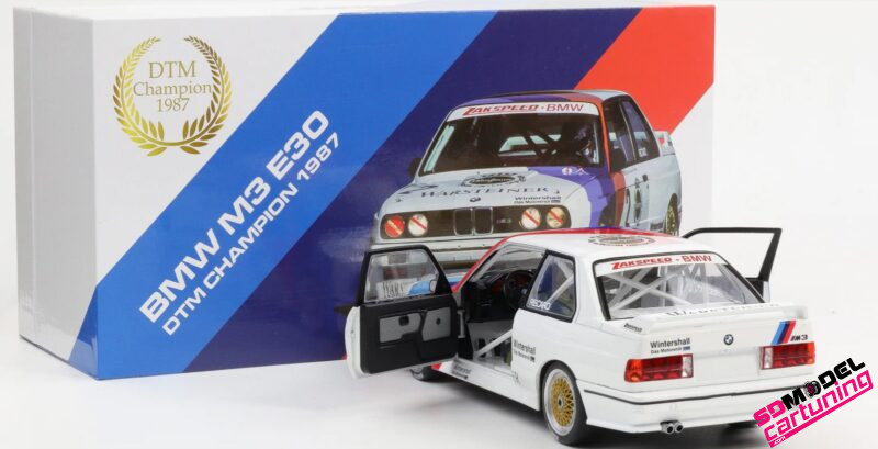 1:18 BMW E30 M3 #2 - DTM Champion 1987 - E. van der Poele - Afbeelding 4
