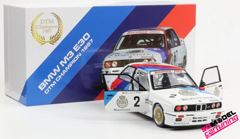 1:18 BMW E30 M3 #2 - DTM Champion 1987 - E. van der Poele - Afbeelding 3