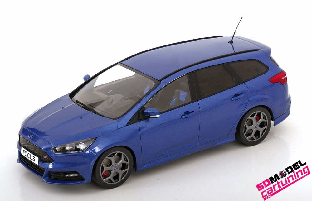 1:18 Ford Focus ST Wagon - 2015 - Blue metallic