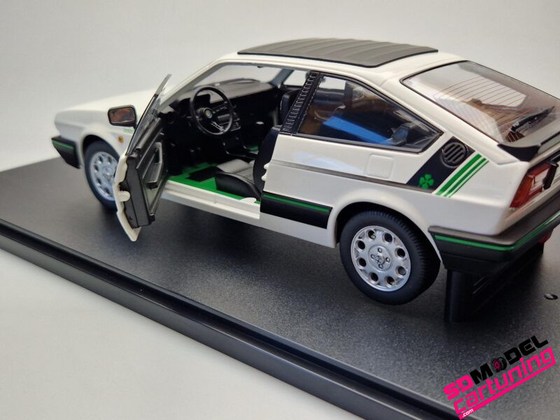 1:18 Alfa Romeo Sprint 1.5 Quadrifoglio Verde Balocco - 1984 - Wit - Afbeelding 2