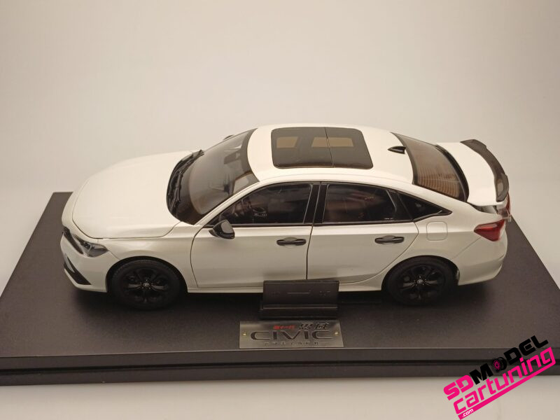 1:18 Honda Civic Sport - 2022 - Wit - Afbeelding 5