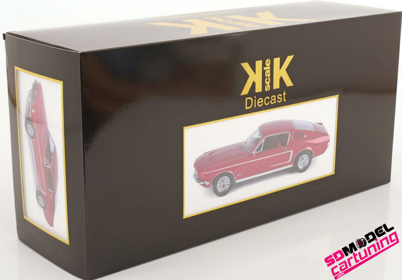 1:12 Ford Mustang GT Fastback – 1968 – Rood – Bild 7