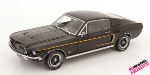 1:12 Ford Mustang GT Fastback - 1968 - Noir