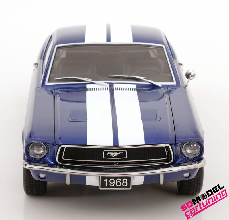 1:12 Ford Mustang GT Fastback – 1968 – Blauw metallic - Imagen 5
