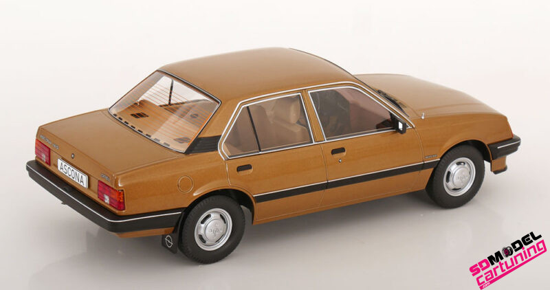 1:18 Opel Ascona C Sedan - 1981 - Bruin metallic – Image 2