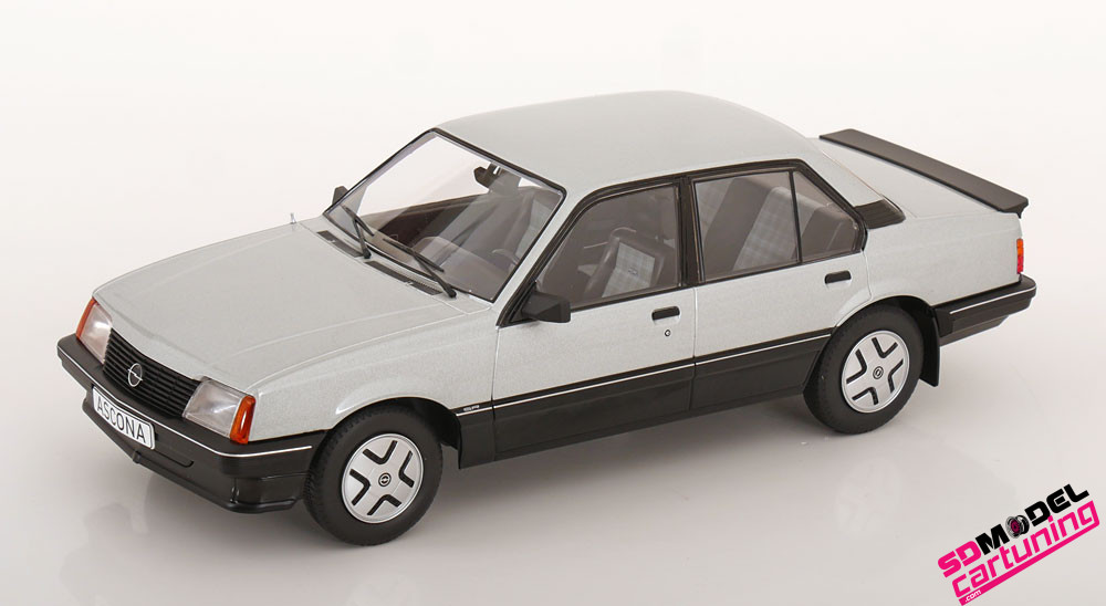 1:18 Opel Ascona C SR Sedan - 1981 - Argent/Noir