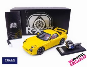 1:18 Mazda RX-7 Speed - Geel