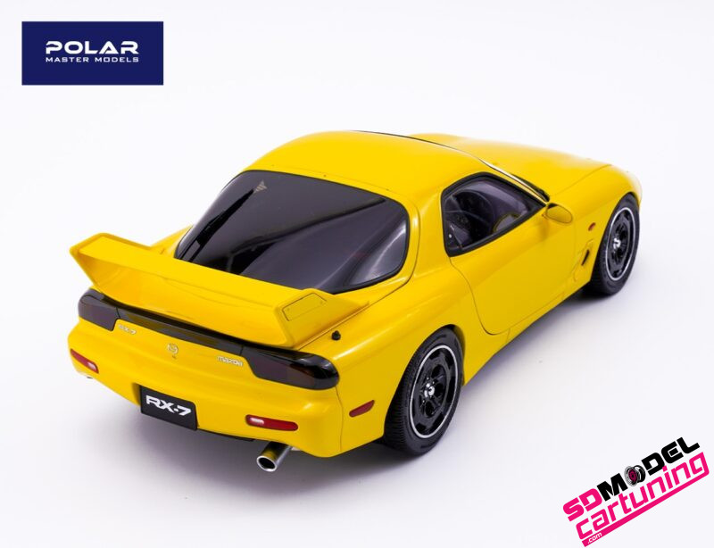 1:18 Mazda RX-7 Speed - Geel - Afbeelding 3