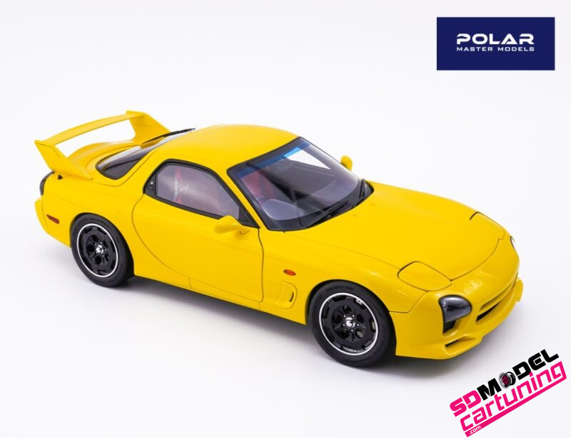 1:18 Mazda RX-7 Speed - Geel - Afbeelding 7
