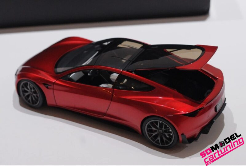 1:18 Tesla Roadster - Rood metallic - immagine 10