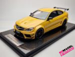 1:18 Mercedes Benz C63 AMG Schwarze Serie - Gelb