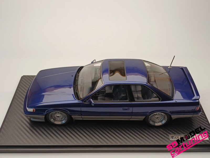 1:18 Nissan Leopard (F31) Ultima V30 TWINCAM TURBO - Donkerblauw / zilver. - Afbeelding 6