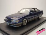 1:18 Nissan Leopard (F31) Ultima V30 TWINCAM TURBO - Dark blue / silver.