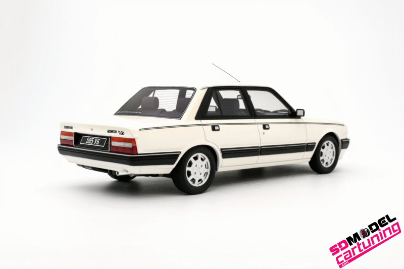 1:18 Peugeot 505 V6 – 1989 – Wit - Afbeelding 5