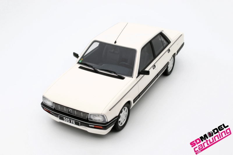 1:18 Peugeot 505 V6 – 1989 – Wit - Afbeelding 6