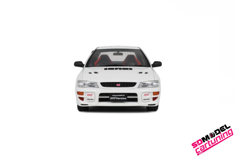 1:18 Subaru Impreza WRX Type RA Sti – 2000 – Puur Wit - Imagen 2