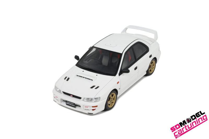 1:18 Subaru Impreza WRX Type RA Sti – 2000 – Puur Wit - Imagen 6