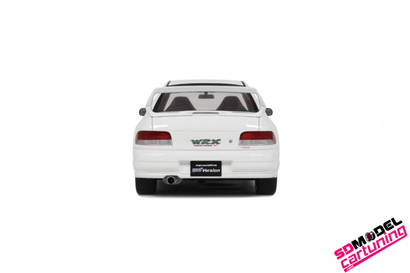 1:18 Subaru Impreza WRX Type RA Sti – 2000 – Puur Wit - Imagen 4