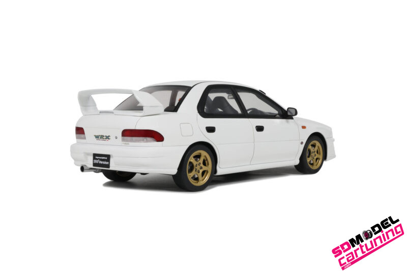 1:18 Subaru Impreza WRX Type RA Sti – 2000 – Puur Wit - Imagen 5