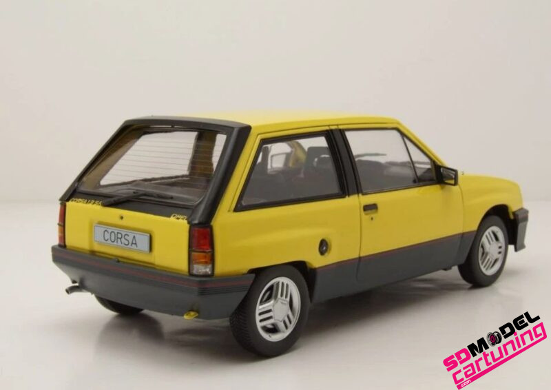 1:18 Opel Corsa A 1.3 SR - 1983 - Geel - Afbeelding 4