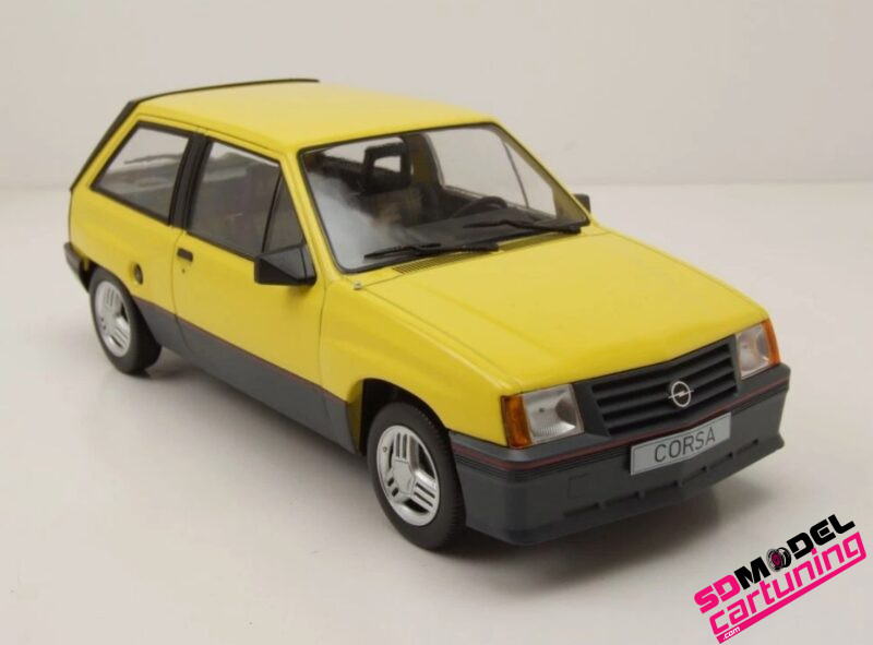 1:18 Opel Corsa A 1.3 SR - 1983 - Geel - Afbeelding 2