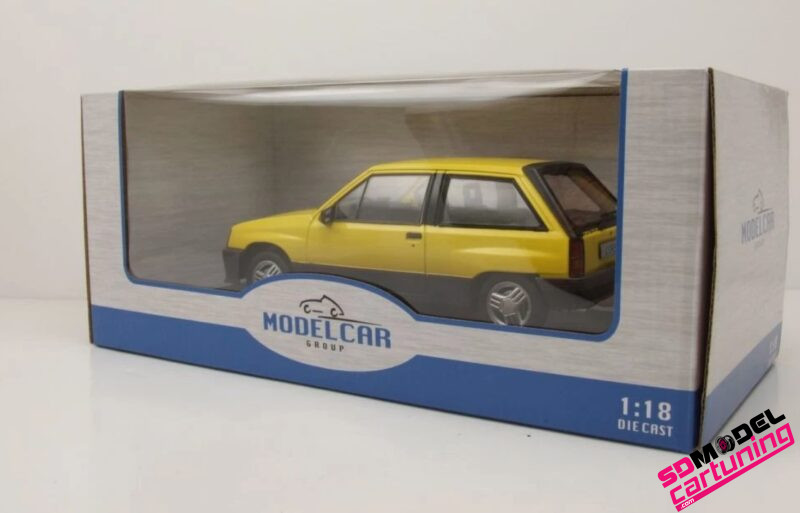 1:18 Opel Corsa A 1.3 SR - 1983 - Geel - Afbeelding 5