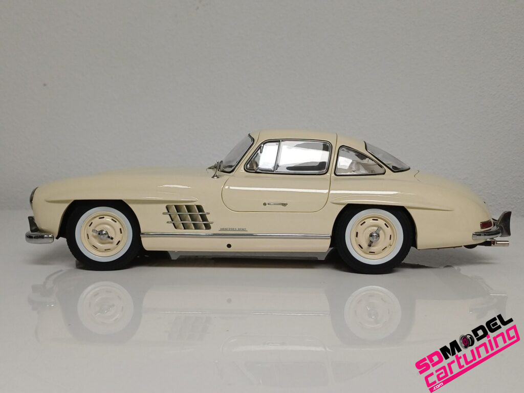 1:12 Mercedes Benz 300 SL Gullwing - 1954 - Beige - SDmodelcartuning.com