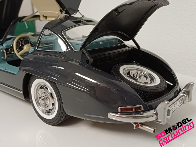 1:12 Mercedes Benz 300 SL Gullwing - 1954 - Grijs metallic – Image 7