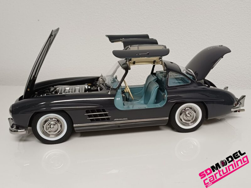 1:12 Mercedes Benz 300 SL Gullwing - 1954 - Grijs metallic – Image 9