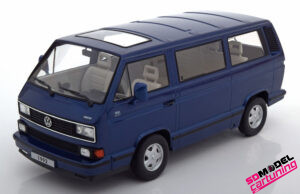 1:18 Volkswagen Bus T3 Multivan Última Edición Limitada - 1992 - Azul metalizado