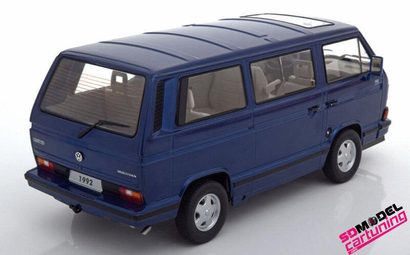 1:18 Volkswagen Bus T3 Multivan Limited Last Edition – 1992 – Blauw Metallic - Imagen 5