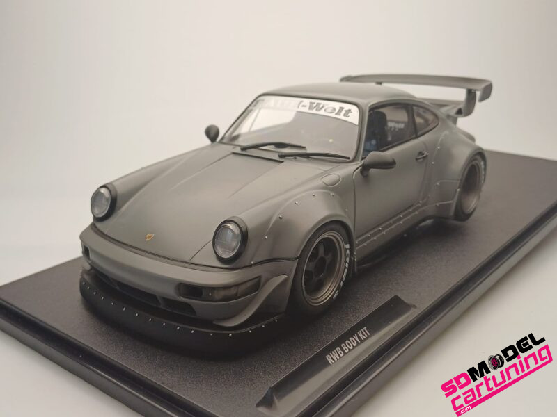 1:18 Porsche 911 964 RWB Bodykit met Akira figuur – 2024 –  Grijs – Bild 3