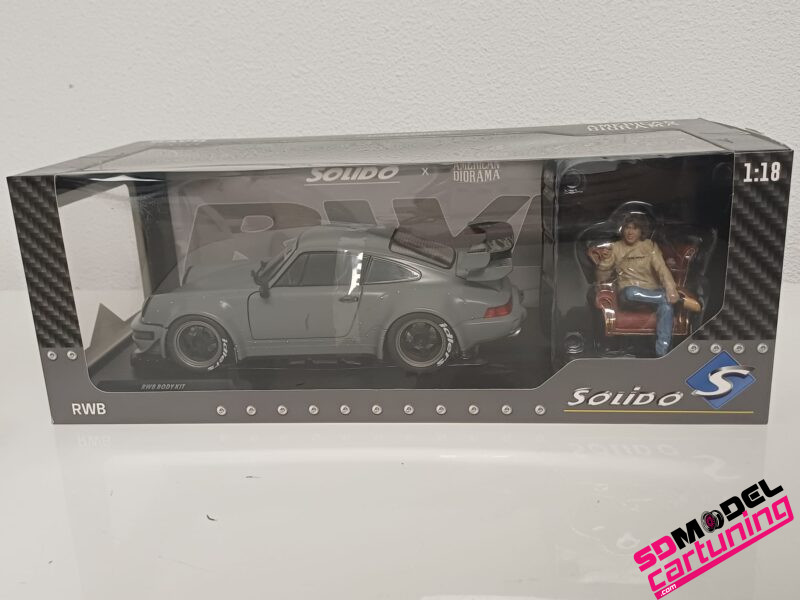 1:18 Porsche 911 964 RWB Bodykit met Akira figuur – 2024 –  Grijs – Bild 11