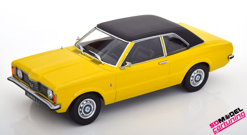 1:18 Ford Taunus L Limusina - 1971 - Amarillo/Negro