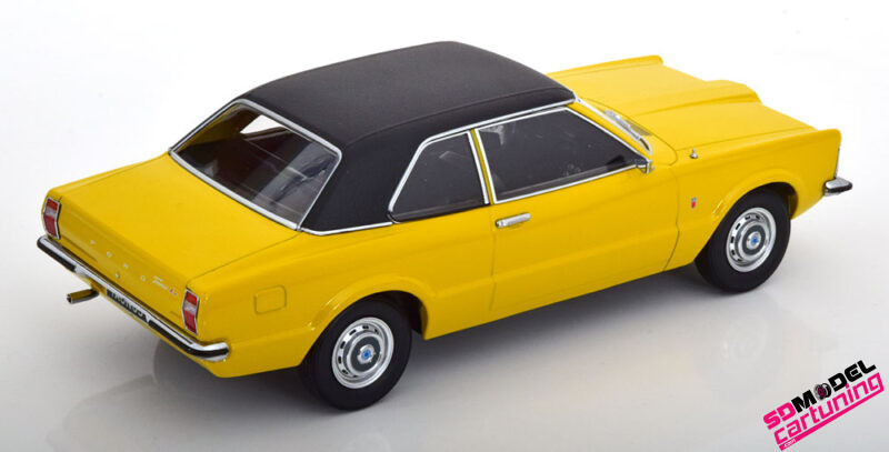 1:18 Ford Taunus L Limousine – 1971 – Geel / Zwart - Imagen 5