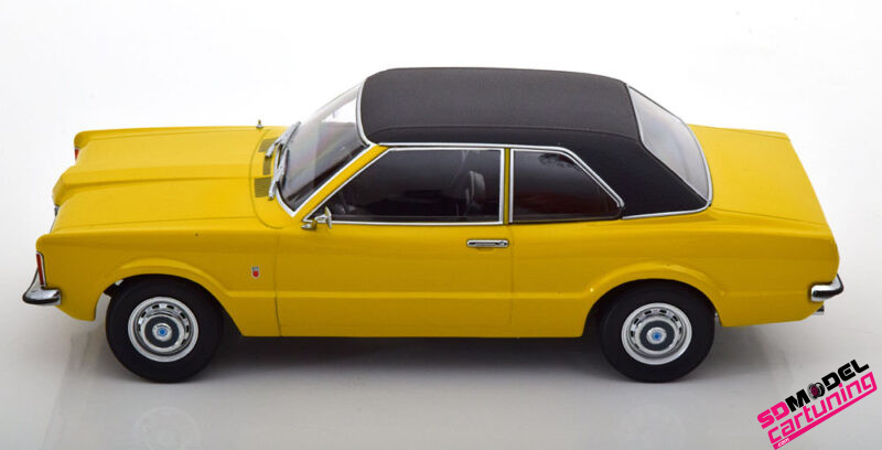 1:18 Ford Taunus L Limousine – 1971 – Geel / Zwart - Imagen 4