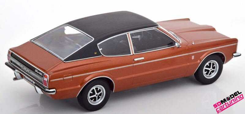 1:18 Ford Taunus GXL Coupe - 1971 - Bruin metallic – Image 2