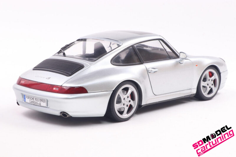 1:18 Porsche 911 (993) 4S – 1996 - Polar Silver - Imagen 4