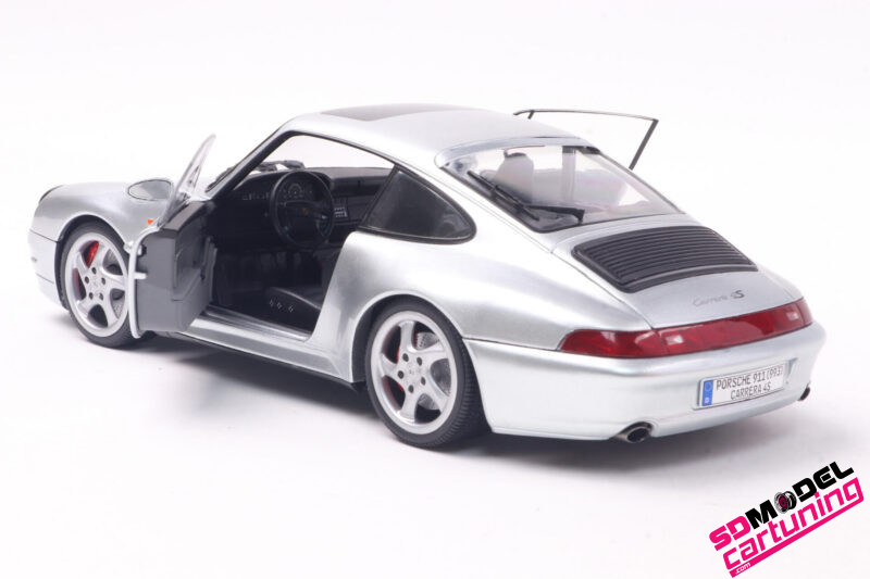 1:18 Porsche 911 (993) 4S – 1996 - Polar Silver - Imagen 2