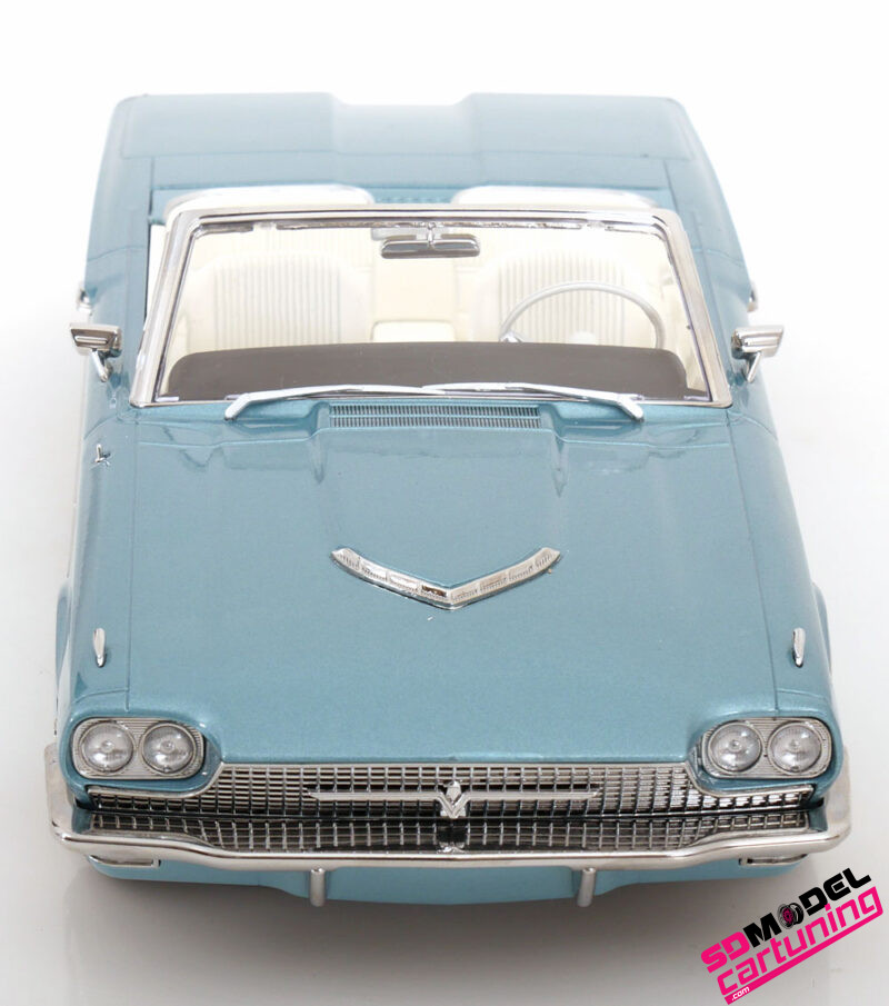 1:18 Ford Thunderbird Cabrio – 1966 – Lichtblauw Metallic - Imagen 3