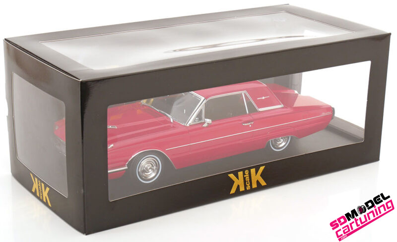 1:18 Ford Thunderbird Hardtop Coupe - 1966 - Rood – Bild 5