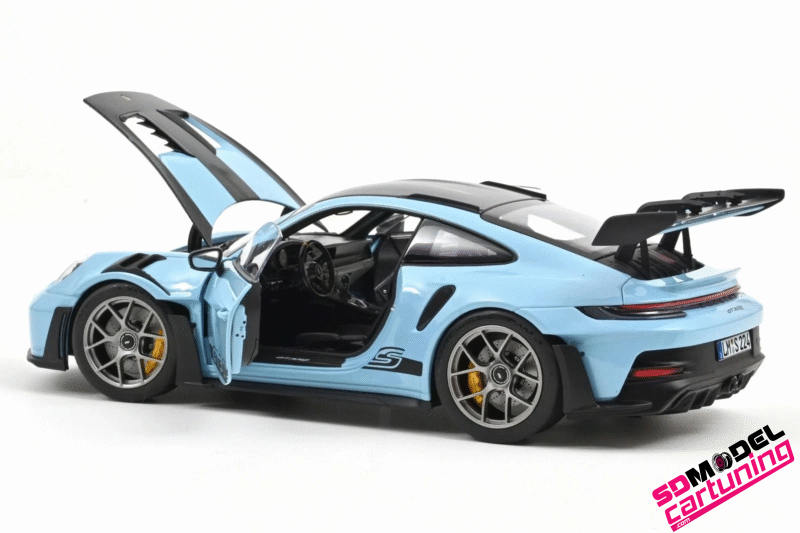 1/18 Porsche 911 GT3 RS w/Weissach Pack – 2022 – Licht Blauw – Bild 3
