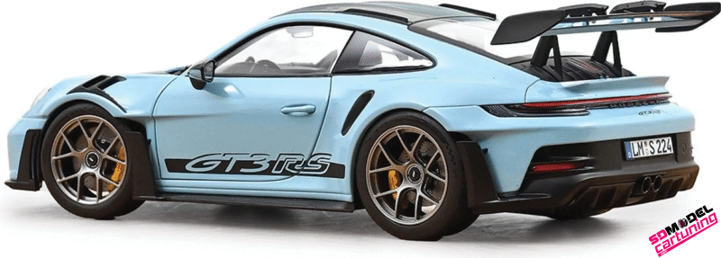1/18 Porsche 911 GT3 RS w/Weissach Pack – 2022 – Licht Blauw – Bild 4